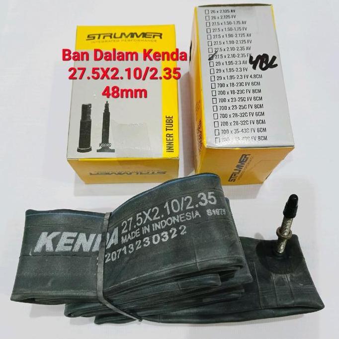 Promo BAN DALAM SEPEDA KENDA STRUMMER 27.5 PRESTA FV 27.5X1.25/150 FV ; 27.5X1.50/1.75 FV ; 27.5X1.9