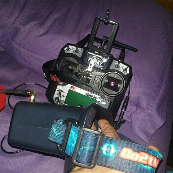 Fatshark Goggle Strap Custom Desain Skyzone Eachine Ev100 Ev200 Fpv Kode 111