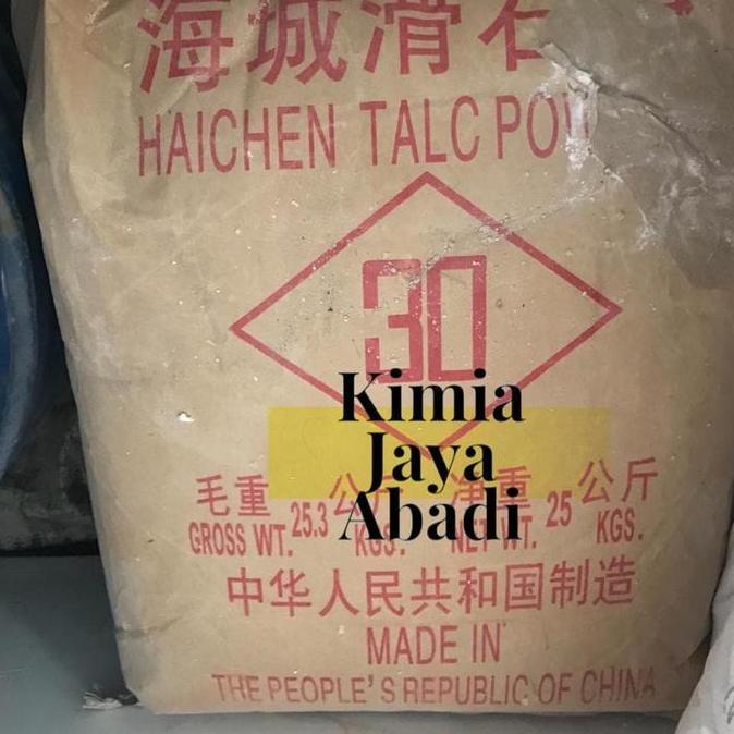 BEBAS ONGKIR - TALC HAICEN 25 KG / TALC / TALEK POWDER