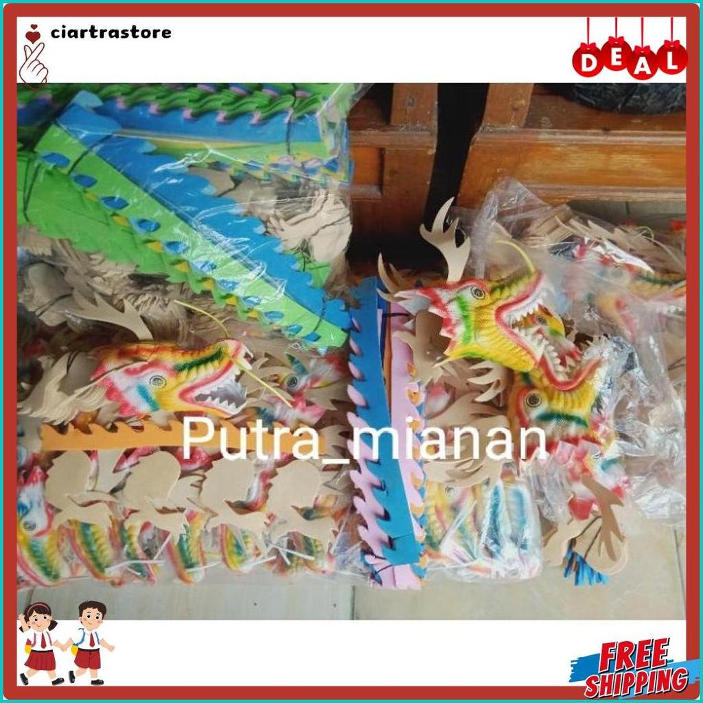 Wajib Punya Kepala Naga Bahan Terompet Bahan Layangan Kepala Naga