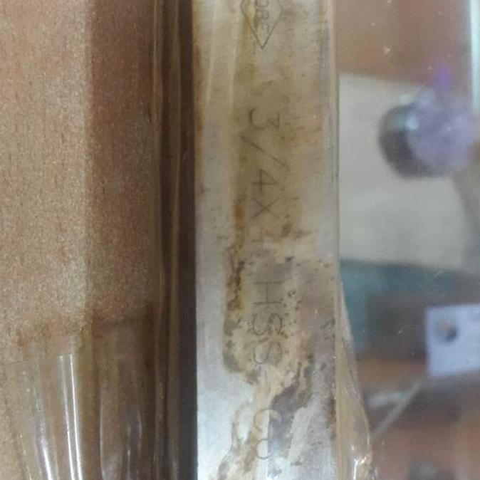 Pahat Bubut HSS CO5 3/4"x4" KOBE tool bit pahat bubut hss persegi