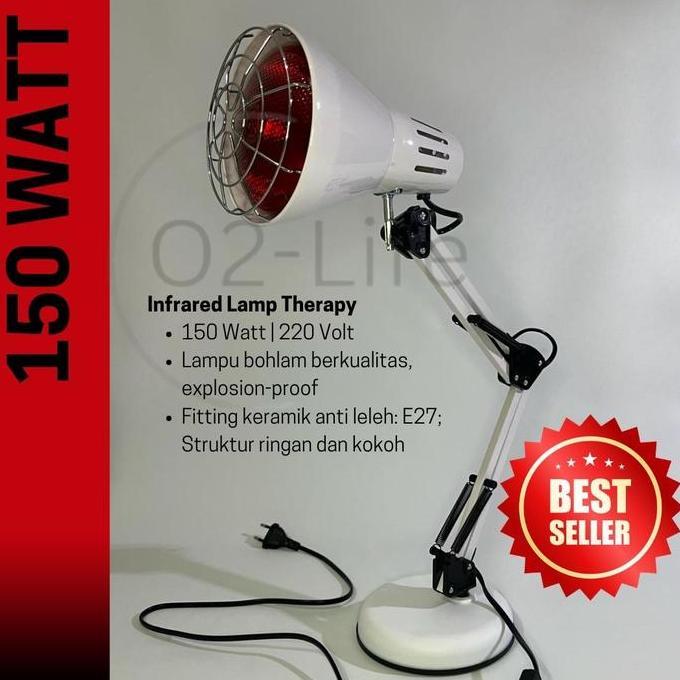 Lampu Infrared Fisioterapi Lamp Penghangat - Terapi Kesehatan - O2-Life