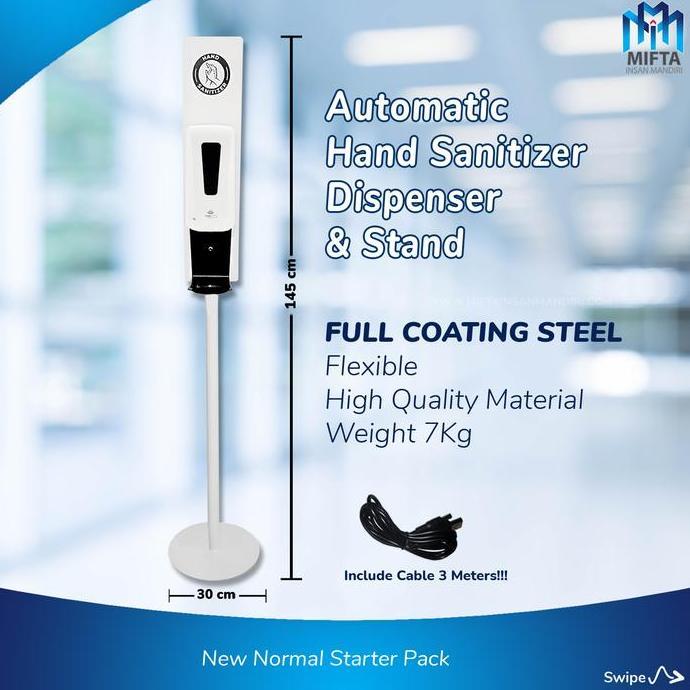 AUTOMATIC HAND SANITIZER DISPENSER + STAND / DISPENSER HANDSANITIZER Promo
