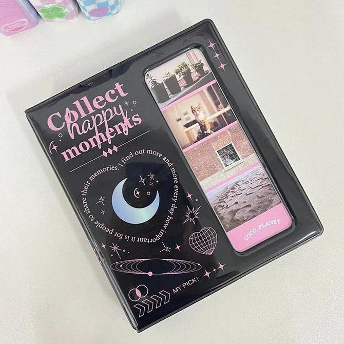 fb-4 Album collect book kolbuk photostrip binder korea bookmark photo studio foto strip koleksi keua