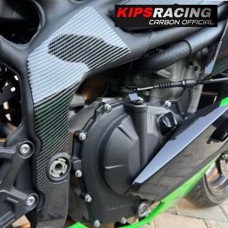 COVER RANGKA ZX25R KIRI KANAN CARBON GLOSY cover batangan zx 25 r cover body zx25r carbon
