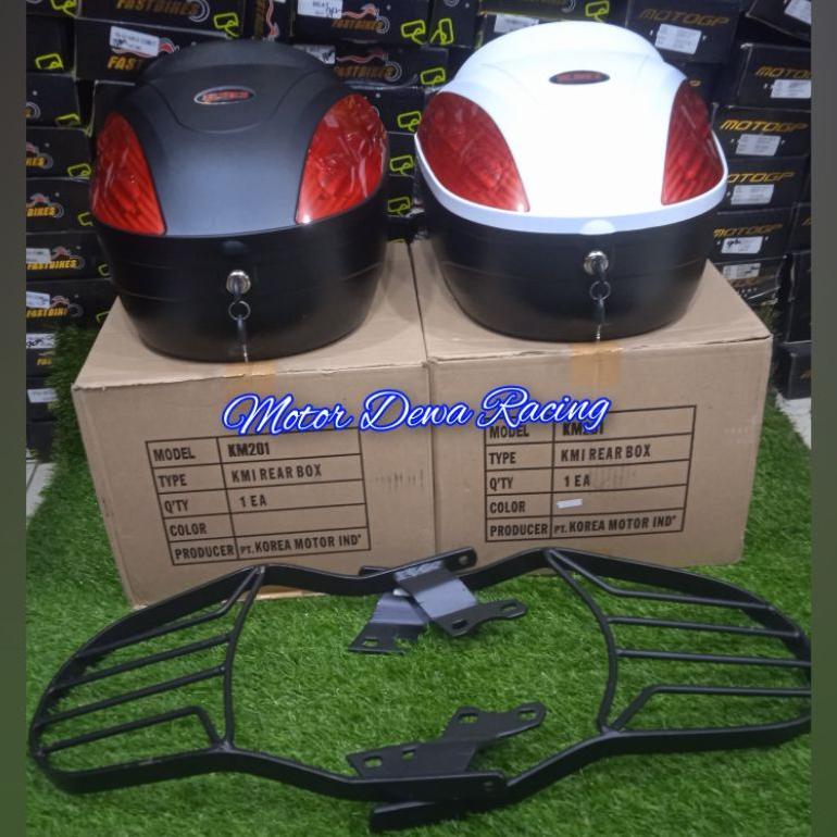 Box motor belakang KMI 301 universal hitam putih mio vario beat scoopy genio mx king Verza