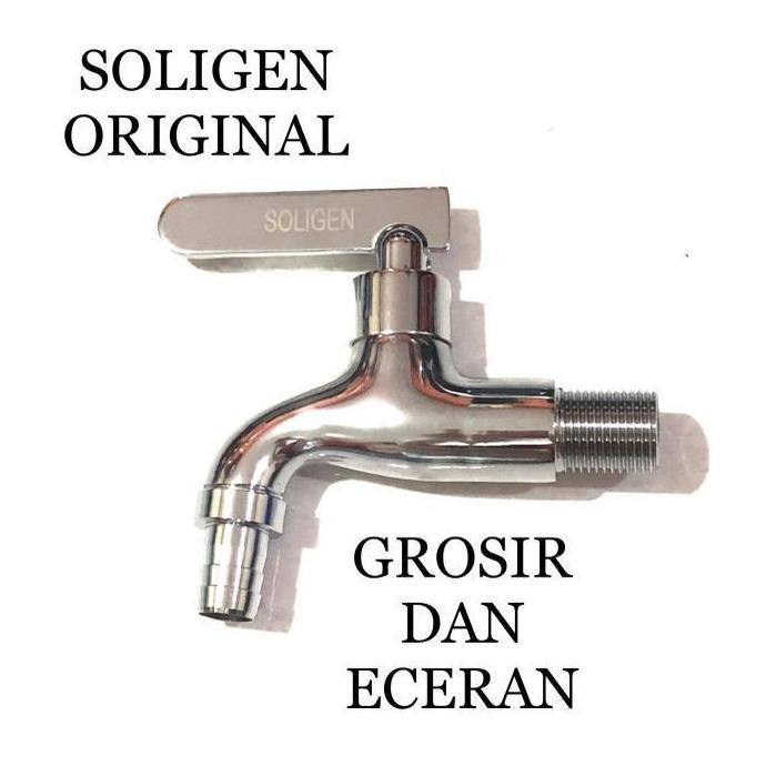 Kran Taman SOLIGEN Engkel/Keran Tembok/Kran Air/Keran Taman Soligen