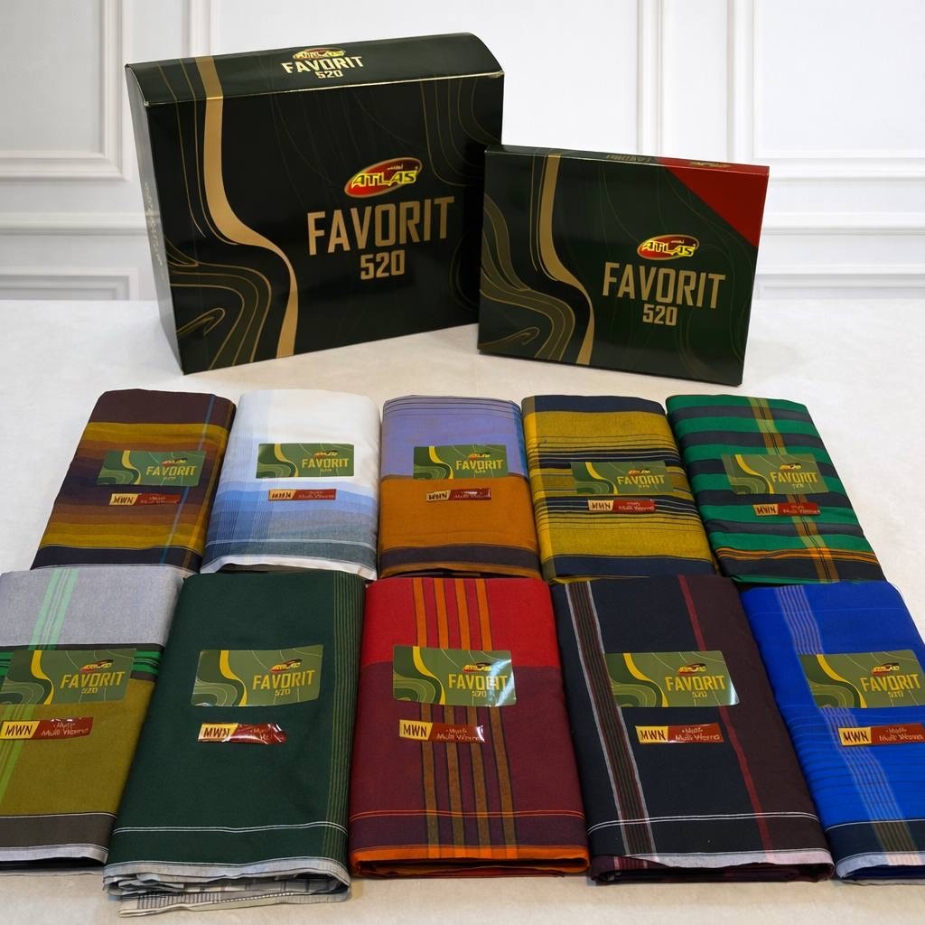 Grosir 10 PCS sarung Atlas Favorit Gold