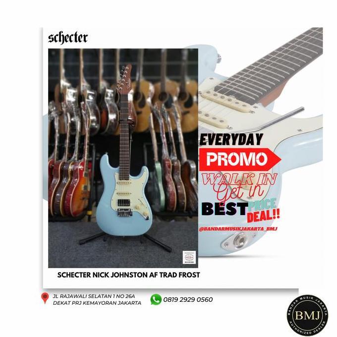 SCHECTER NICK JOHNSTON TRADITIONAL HSS - AF BMJ