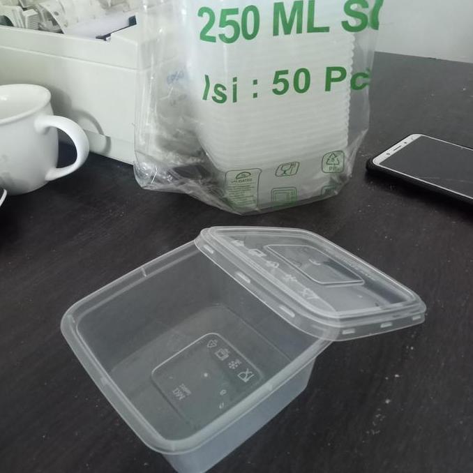 Bestone- Thinwall Kotak 250 ml / Thinwall DM SQ 250 Square