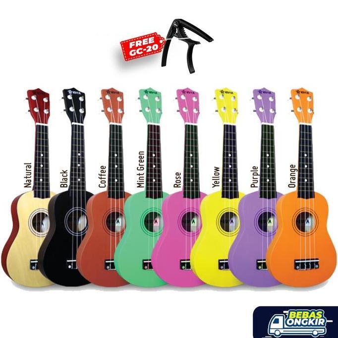 GITAR UKULELE KUYA UK-105 COLORFUL STYLE