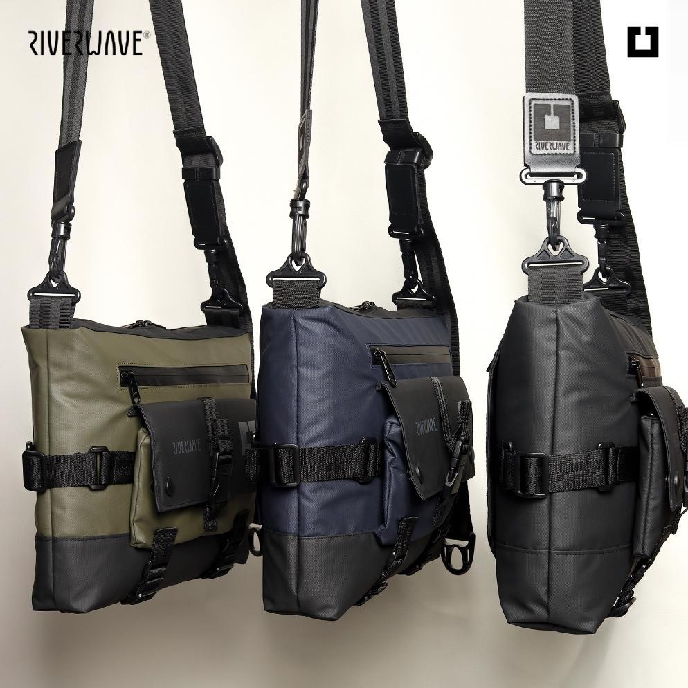 new slingbag riverwave brazos tas selempang pria anti air water resistant