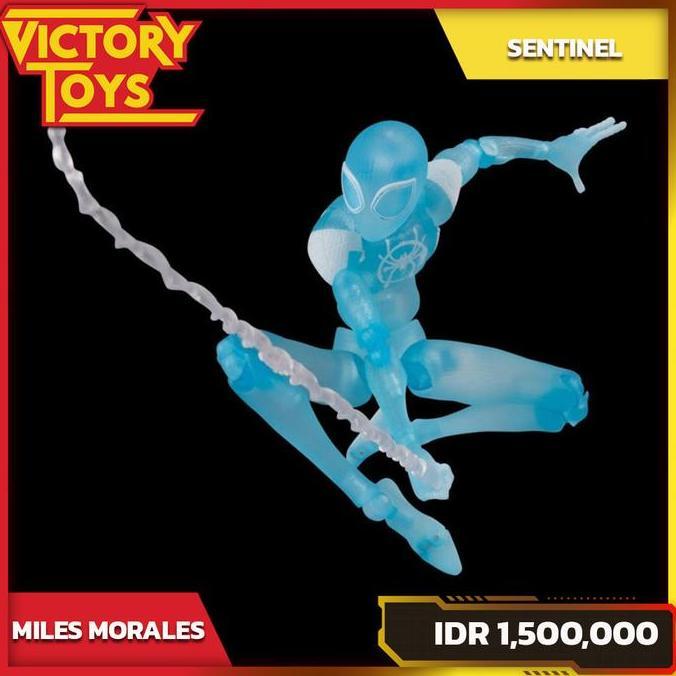 Sv Action Spiderman Miles Morales (Transparent Ver.) By Sentinel