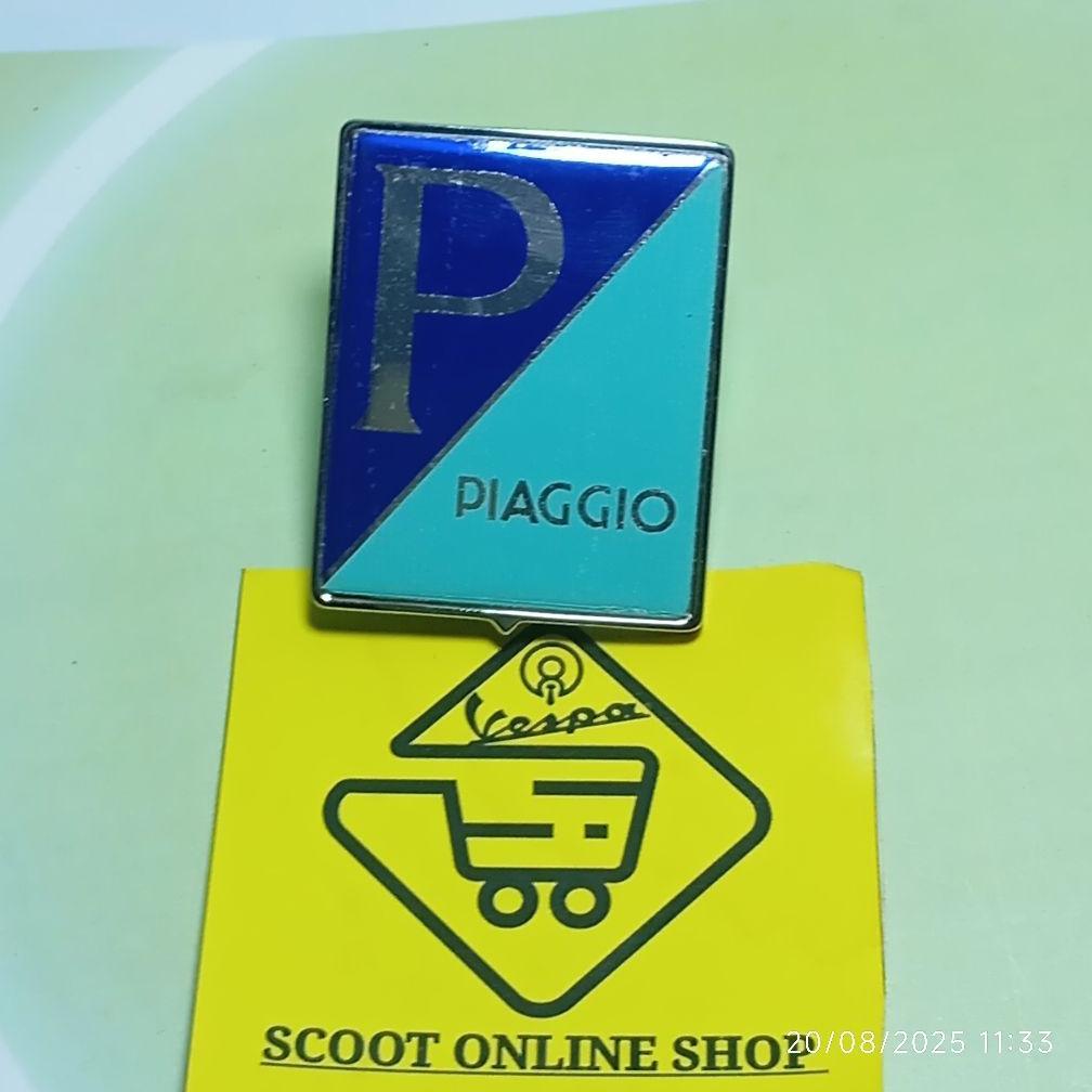 Emblem Dasi Vespa Matic / Logo Piaggio / P Coret Vespa Matic Original