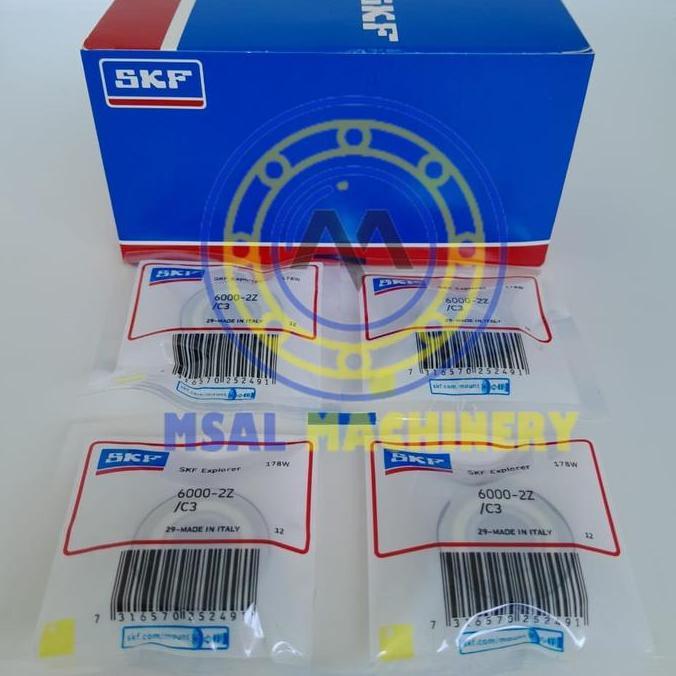 Promo BEARING 6000 ZZ / 6000ZZ / 6000 2Z SKF C3 Diskon