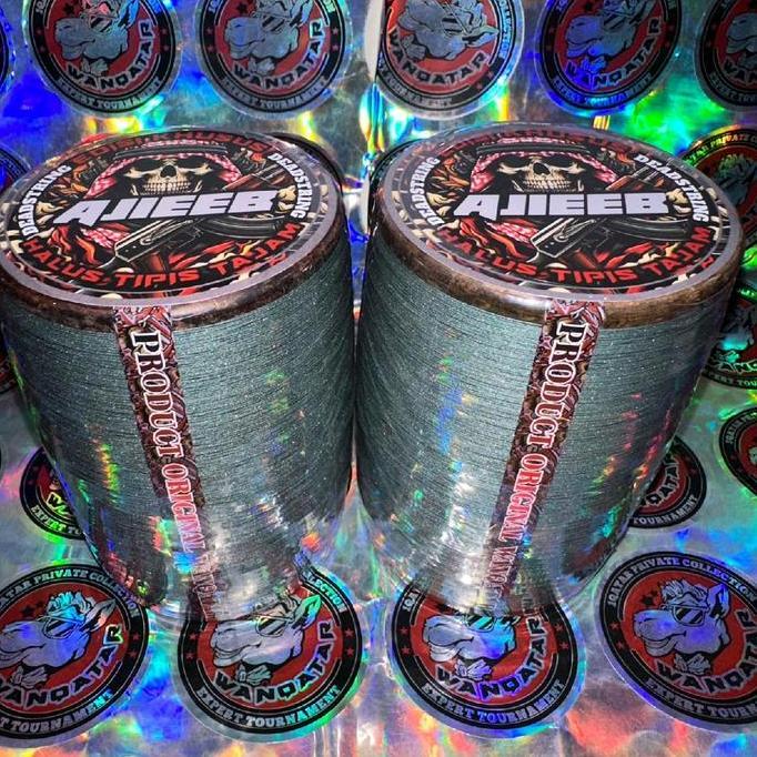 GELASAN SENAR MATI MATOT 017/018 6000 yard AJIEEEB by 1QATAR Klos Kayu 6000yard Sangat tajam murah m