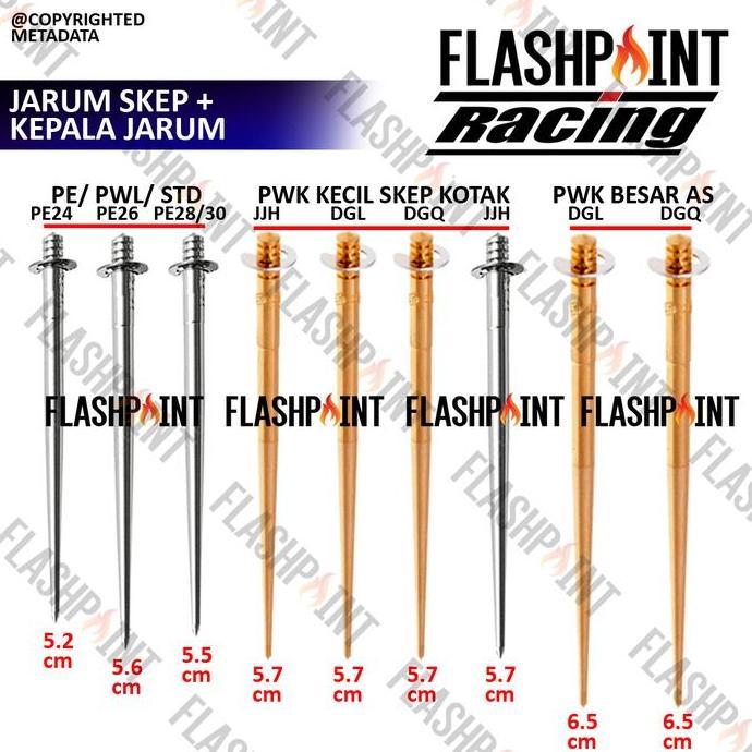 Promo (BISA COD) JARUM SKEP KARBURATOR PE PWK PWL PWM AIRSTRIKE SEKEP REPAIR PJ PARKIT PAR KIT ORI O