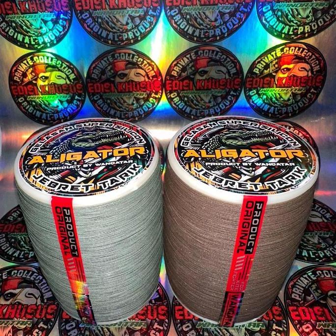 [JEBRET TARIK ] Gelasan Senar Mati MATOT 6000yard 022 ALIGATOR by 1QATAR Sangat Tajam Kasar untuk Je