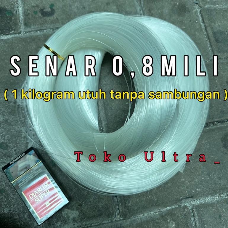 SENAR 0.8 MILI 1 KILOGRAM / SENAR KILOAN / SENAR PANCING 0,8 MM