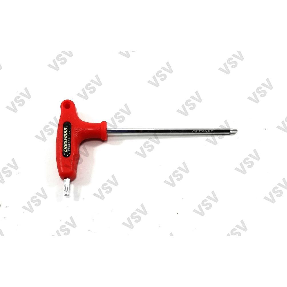 Gestar Kunci L Bintang T25 T-Handle Torx Key Kunci L Torx Gagang T 66-804