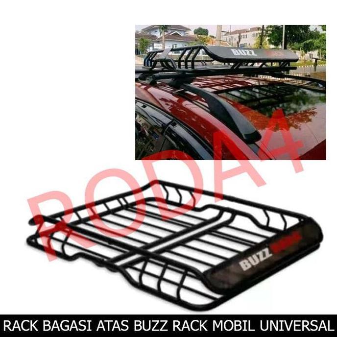 Roof Rack - Rak Bagasi Atas Mobil Besi Model Buzz Rack Universal Restock