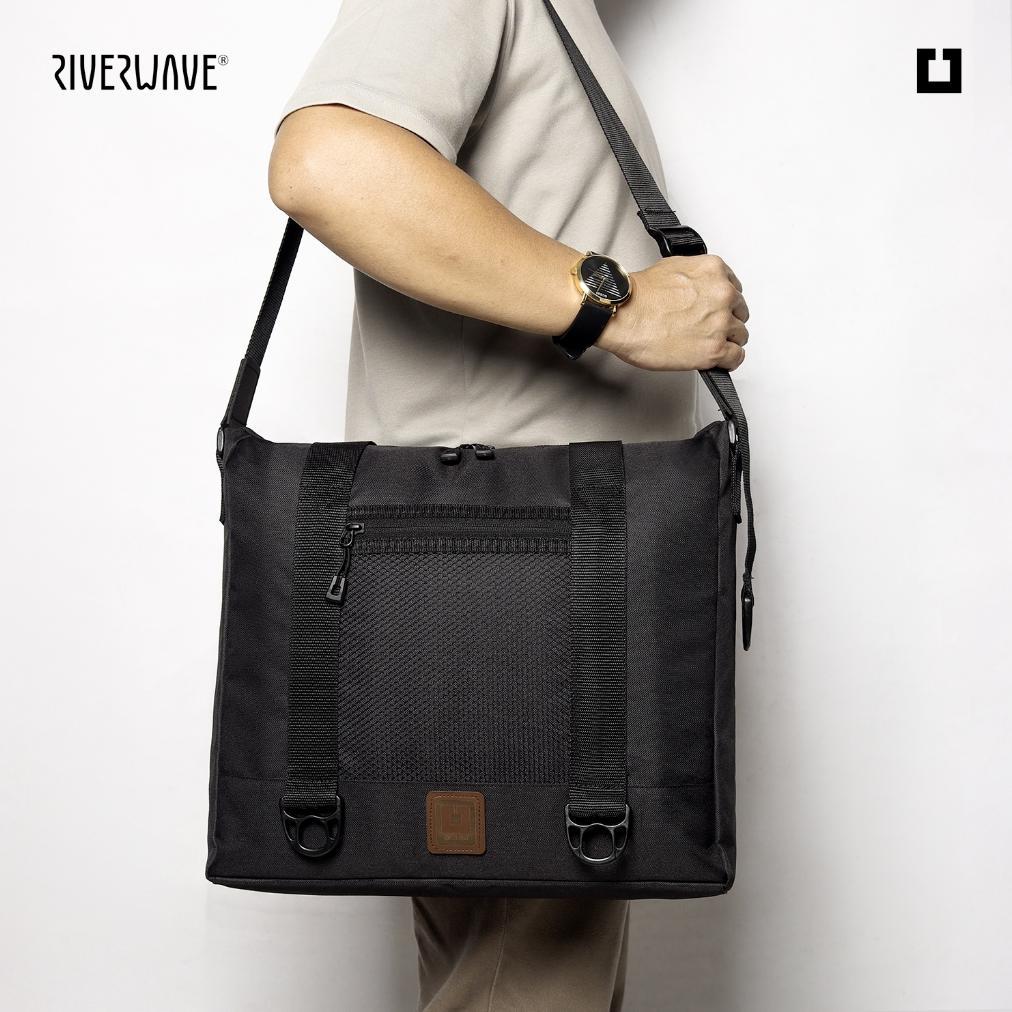 big sale riverwave - mahakam totebag tas selempang pria slingbag multifungsi