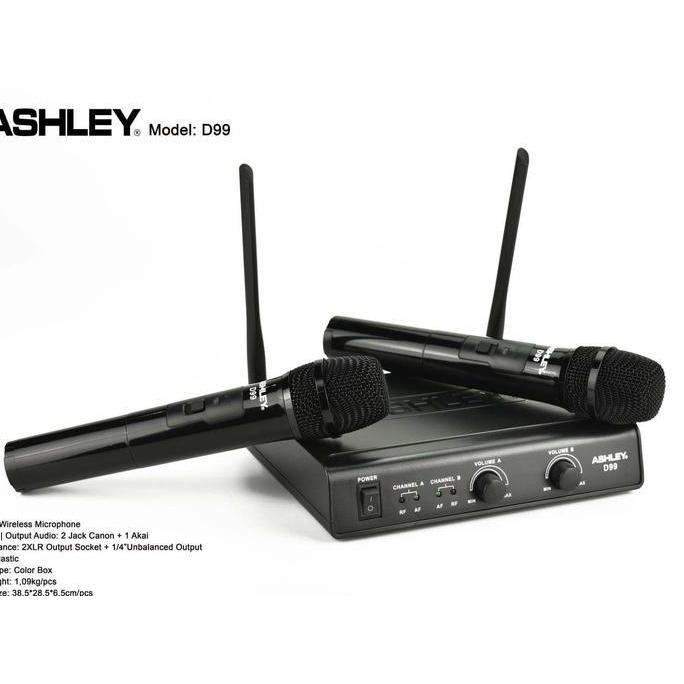 MIC WIRELESS ASHLEY D99 D 99 ORIGINAL