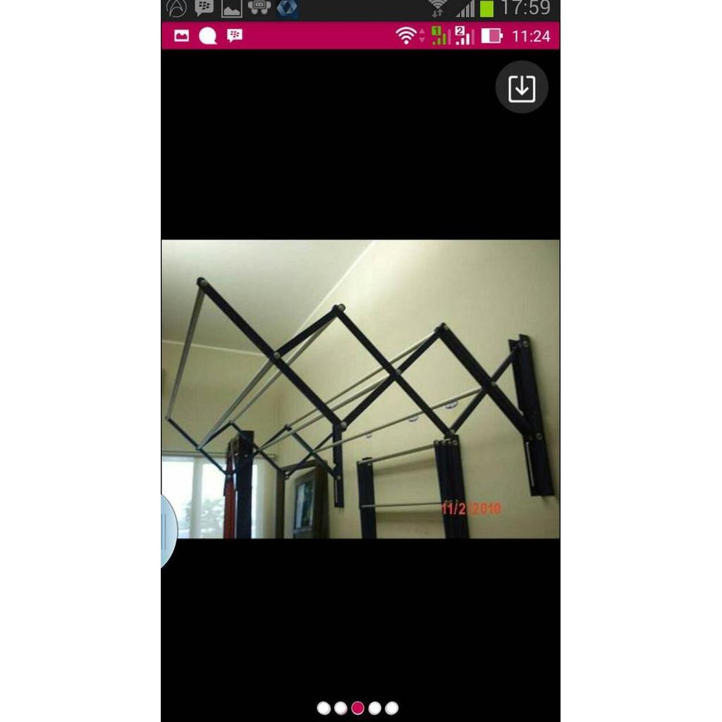 TERLARIS jemuran lipat dinding jadi 150cm jemuran dinding READY STOCK