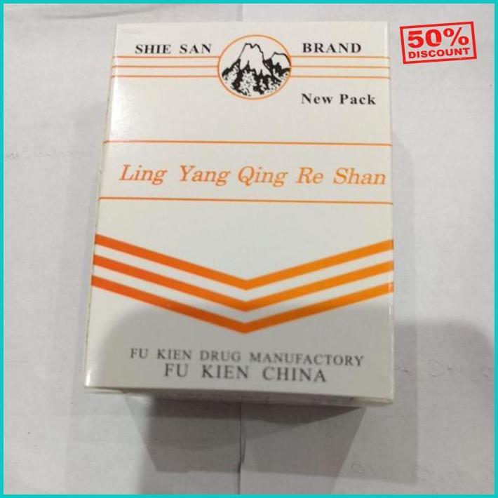 Ling Yang Qing Re Shan Original 100% Bermutu