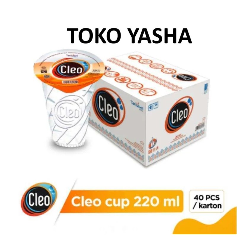 CLEO Air Mineral Cup Dus 40 x 220 ML