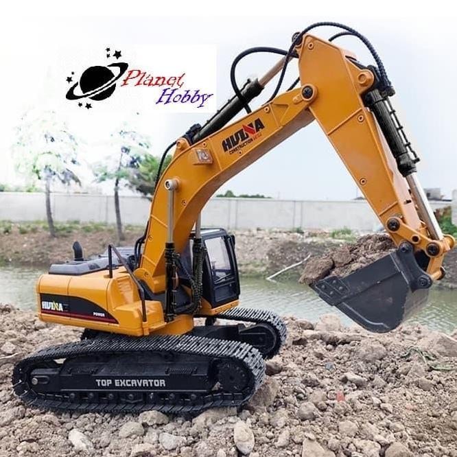Huina 1580 Rc Excavator Bfull Metal 114 23Ch 1580 Cat 580
