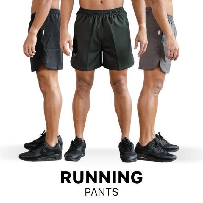 Atalon Running Pants - Celana Pendek Ringan Lari Jogging Marathon