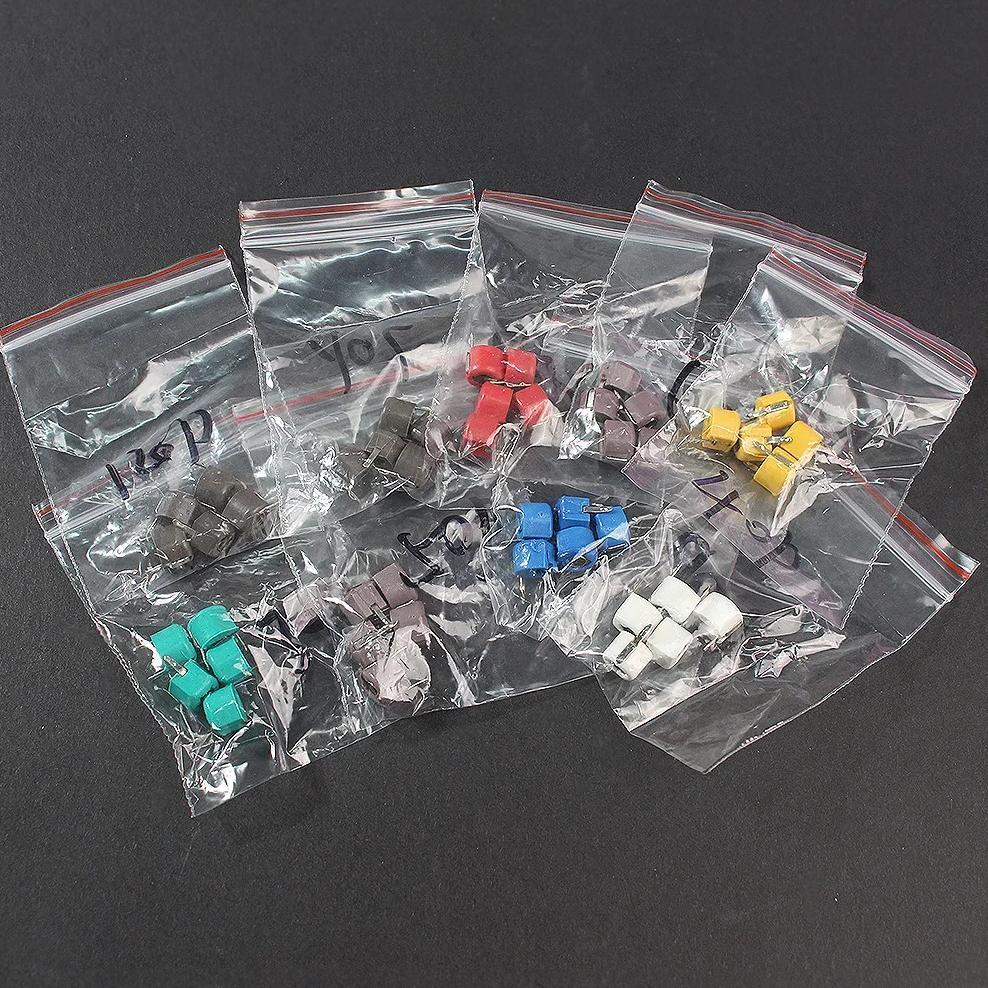 45PCS JML06 Trimmer Capacitor Assorted Kit 5PF~120PF, Variable Capacitors Set Pack 5PF 10PF 20PF 30P