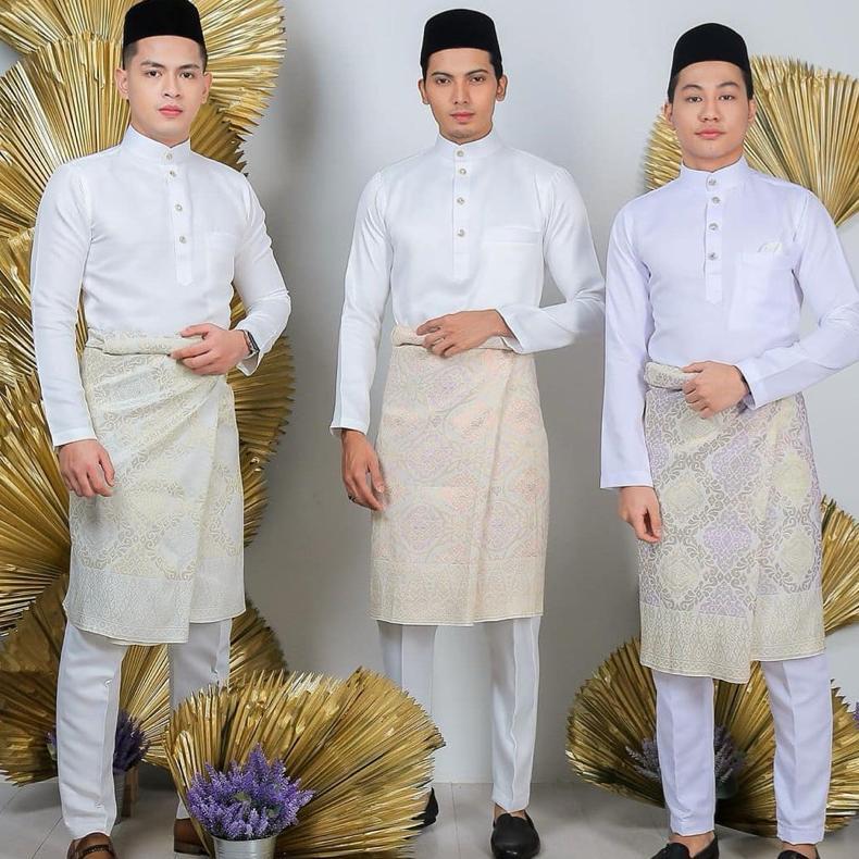 Sale Cod| Setelan Koko Melayu Virall Pria Dewasa 1Set Baju Celana Panjang Terlariss /Setelan Baju Ad