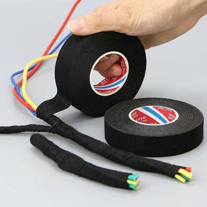 PROMO Lakban Isolasi Isolator Kain Adhesive Tape Cloth Tahan Panas