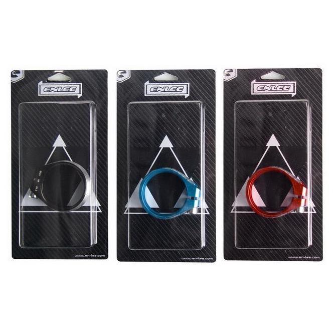 Clamp Seatpost Fit 30.9-34.9Mm Enlee Alloy Seatclamp Mtb Sepeda Lipat