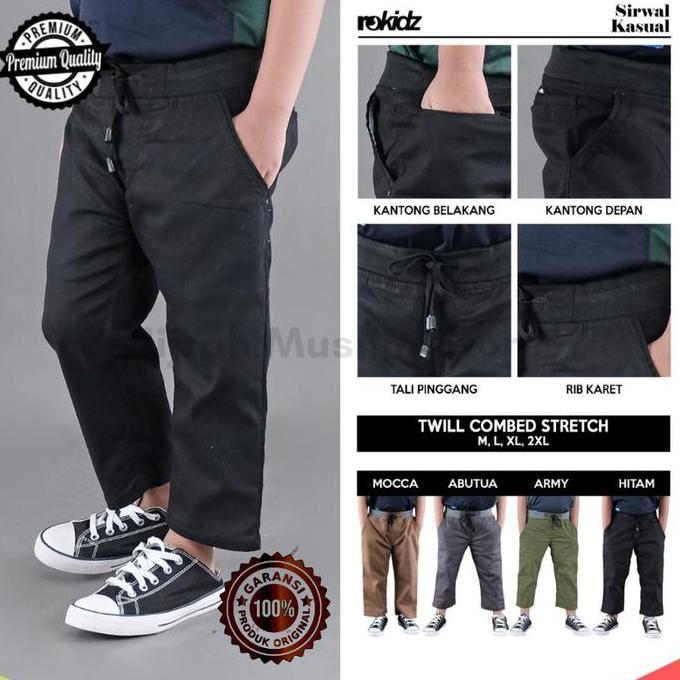 Celana Sirwal Anak Laki-Laki 5-12 Tahun / Sirwal Tactical Premium Anak