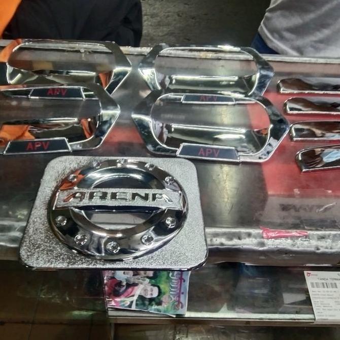 Paketan Outer Handle Tutup Bensin Mobil Apv Arena / Apv Lama Komplit Premium
