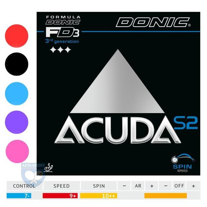 DONIC Acuda S2 Karet Pingpong Rubber Tenis Meja