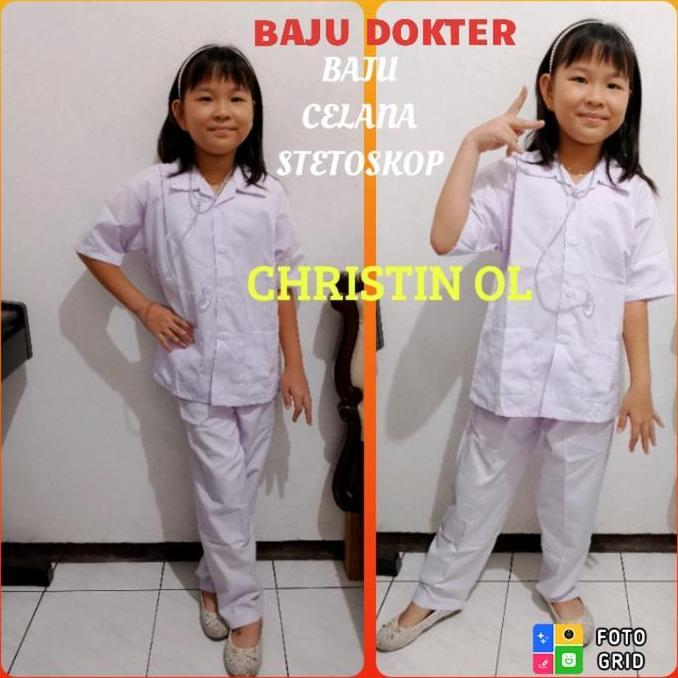 BAJU DOKTER ANAK TK dan SD