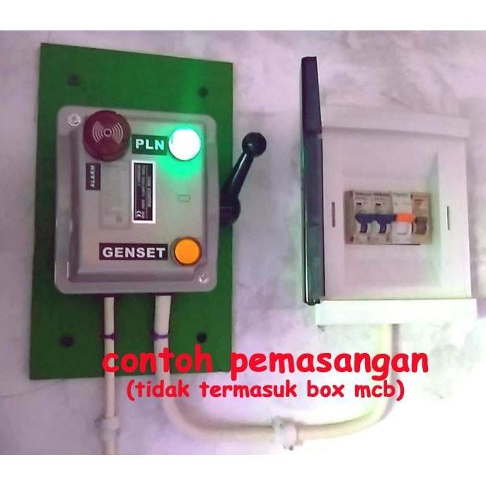 Tuas Pemindah Listrik Pln Ke Genset / Ats 30A Cam Starter Ohm Saklar Original Dan Terpercaya