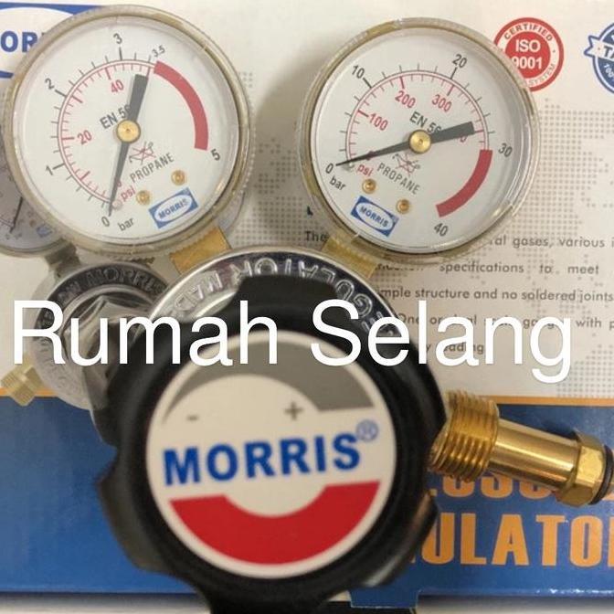 BEBAS ONGKIR - Regulator Gas LPG 50 KG Morris / Regulator Las 50 kg / Regulator Ayam
