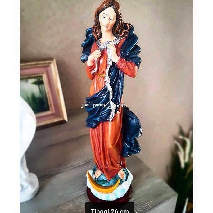 Patung Maria Pengurai Simpul 25 cm premium