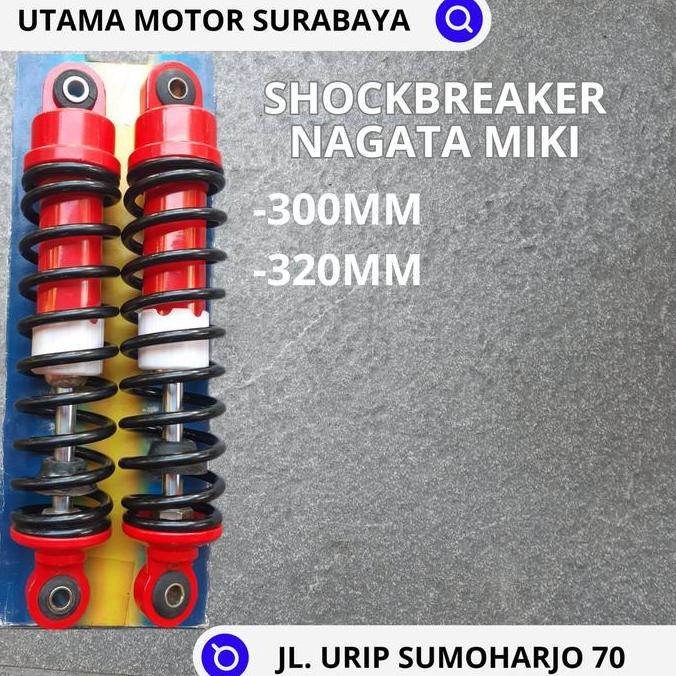 HARGA DISC - Shockbreaker Nagata Miki 320 MM (Grand/Supra/Megapro)