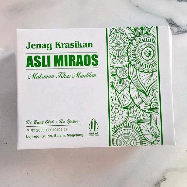 1 Kg Isi 48 Pcs Dodol Jenang Krasikan Wijen Isi Asli Muntilan Pasti Promo