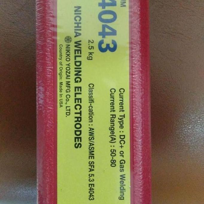 Kawat las aluminium NS-4043 NICHIA uk 3.2 mm