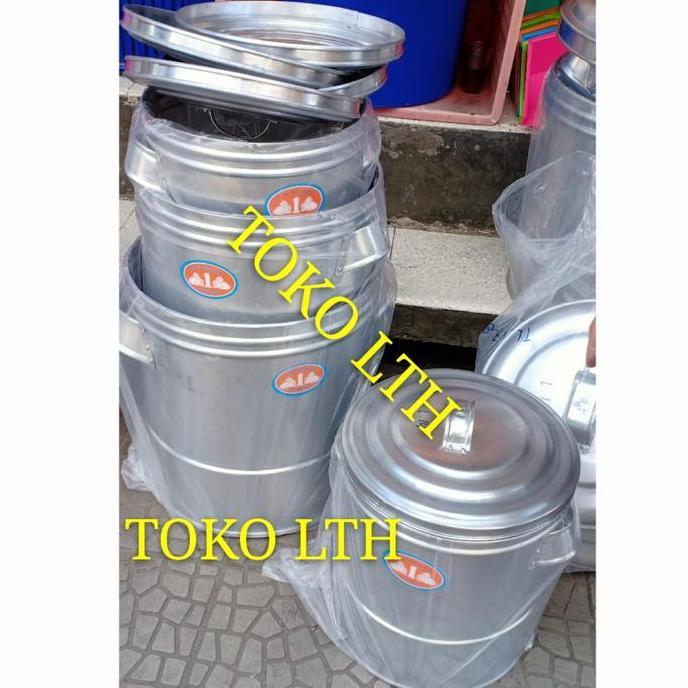 promo DANDANG LANGSENG PANCI KUKUS NASI STEAMER JUMBO 35 40 45 CM ALUMUNIUM terlaris