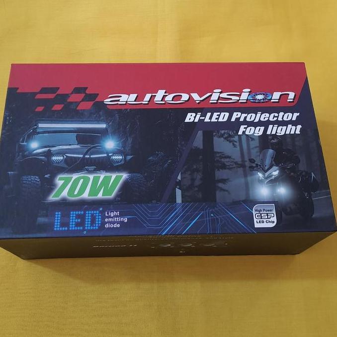 BEBAS ONGKIR - Led Mini Projie 3 Mata Autovision Biled Projector Autovision Borneo TL