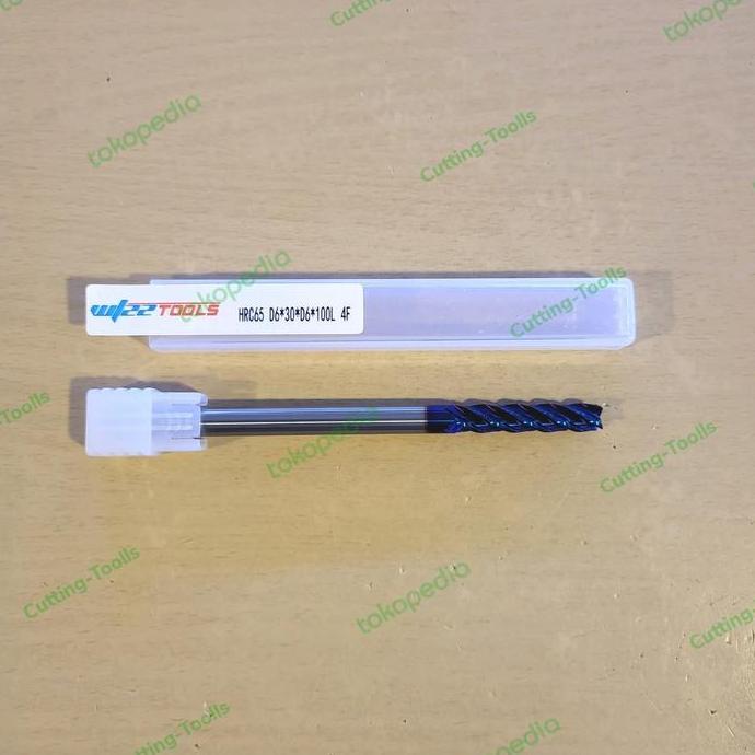 ERAZORM ENDMILL CARBIDE 6X100L HRC65 ENDMILL 6MILI ENDMILL LONG 6MM HRC65