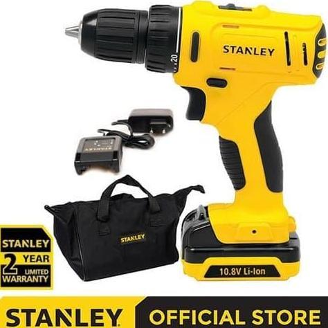XAVIERY Stanley Cordless Drill Driver / Bor Obeng Baterai 10.8V SCD121S1
